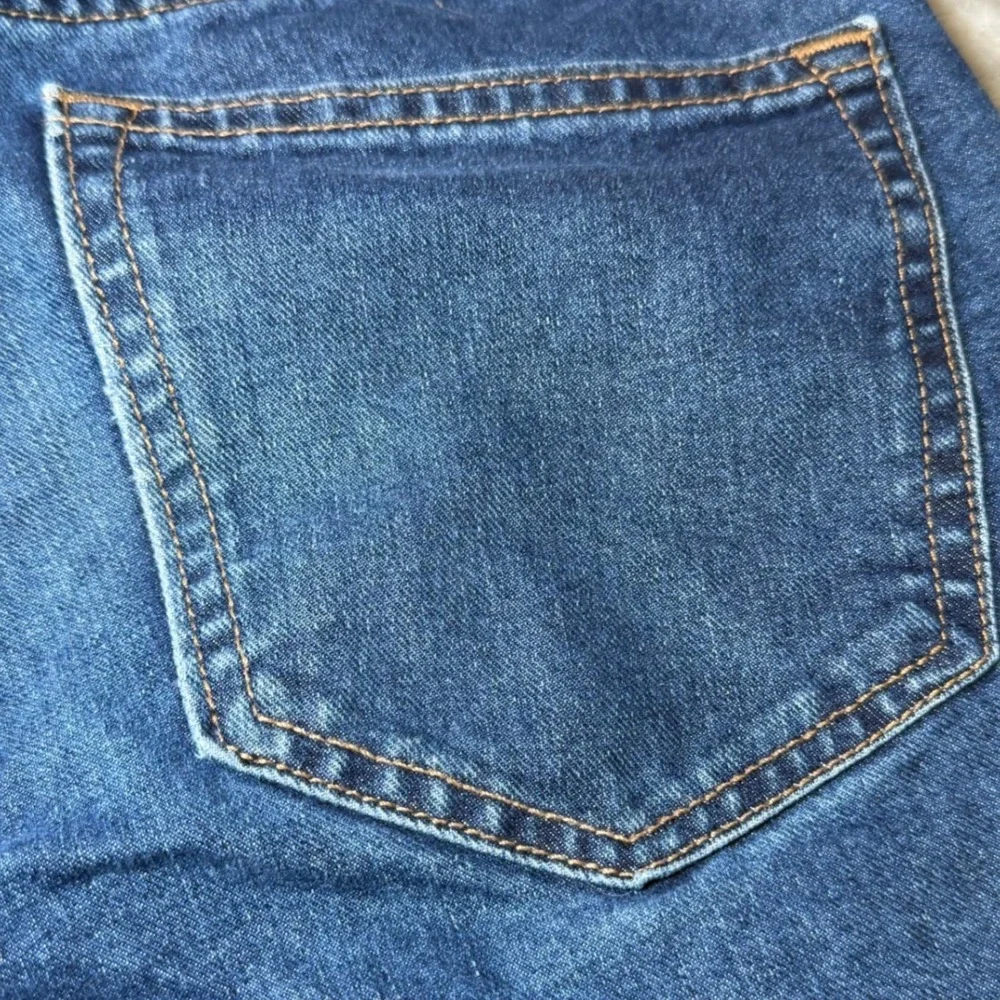 Old Navy Boys Size 16 Straight Jeans Blue Denim Pants School Adjustable Waist
